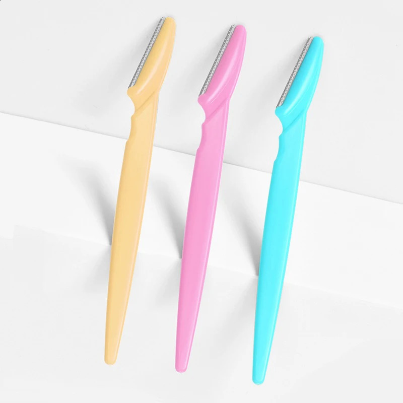 3pcs Eyebrow Shaver Hair Removal Blade Safety Womens Beauty Tools and Supplies 240801