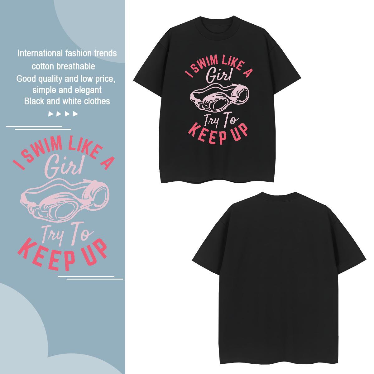 Cool Design monogram Man T Shirts Hip Hop Street Men Clothes T-Shirt 230g Cotton Brand Breathable Short Sleeve DIY Anime Tops Tees