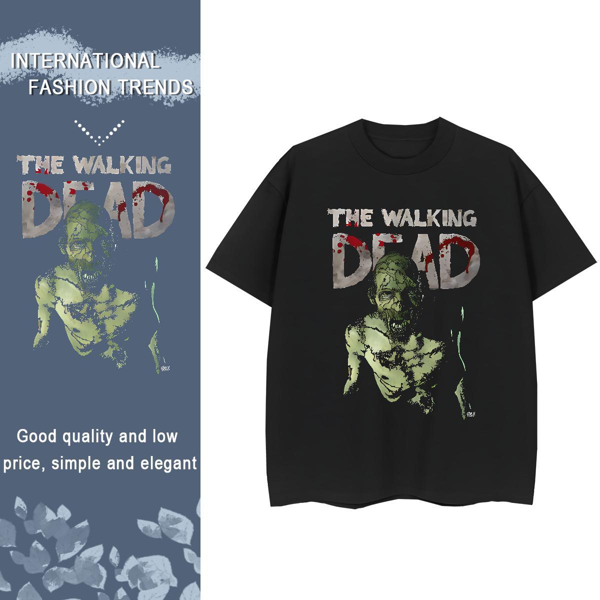 2024 Designer Tshirts 100% Cotton 230g Home Outdoor dead Short Sleeve Soft T-Shirts for Men Comfortable DIY Logo Oversized Tees Shirts