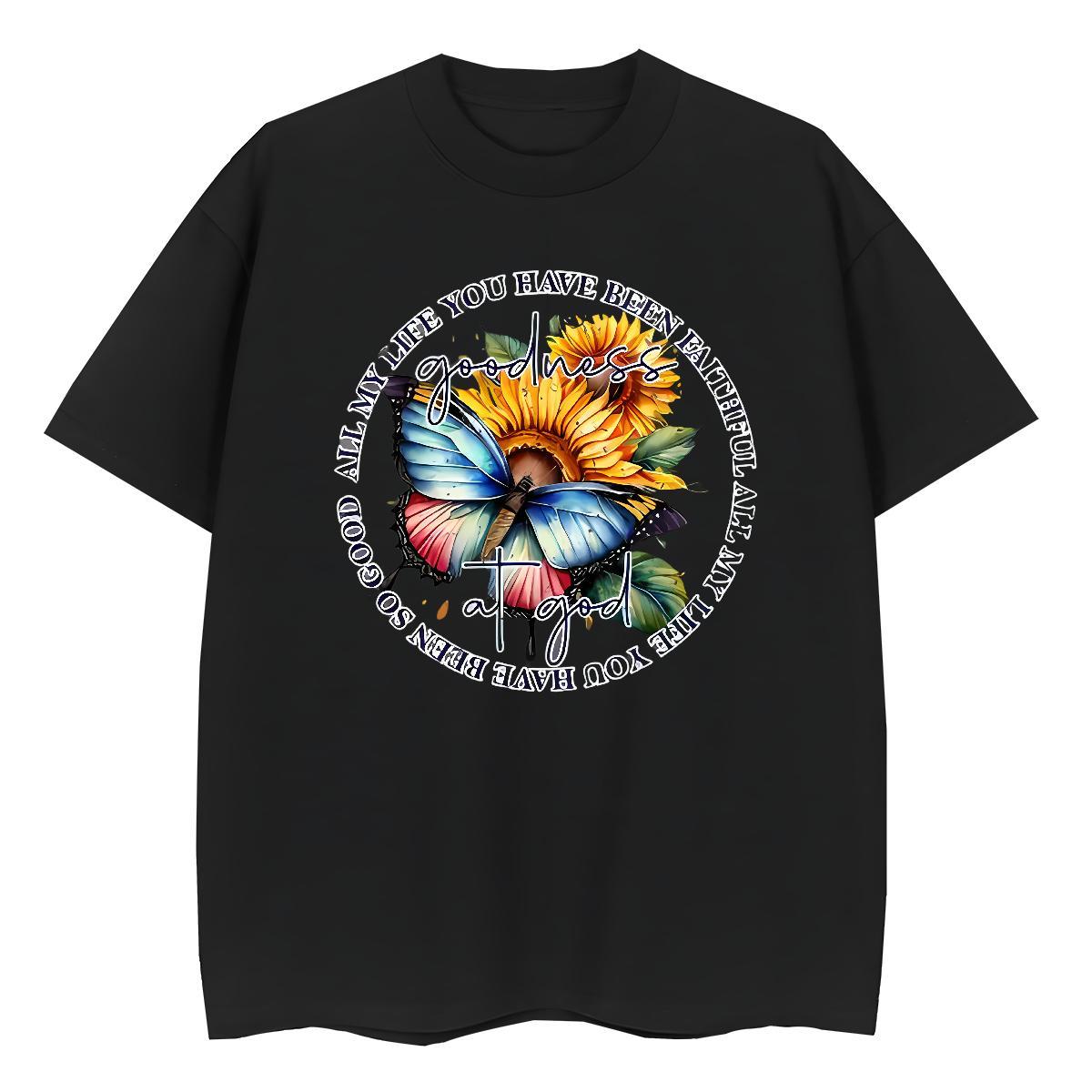 2024 Designer T-Shirts for Women Breathable Short Sleeve 100% Cotton 230g Lady T shirt DIY Anime Printed Butterfly Summer Casual Wholesale Tee Shirt