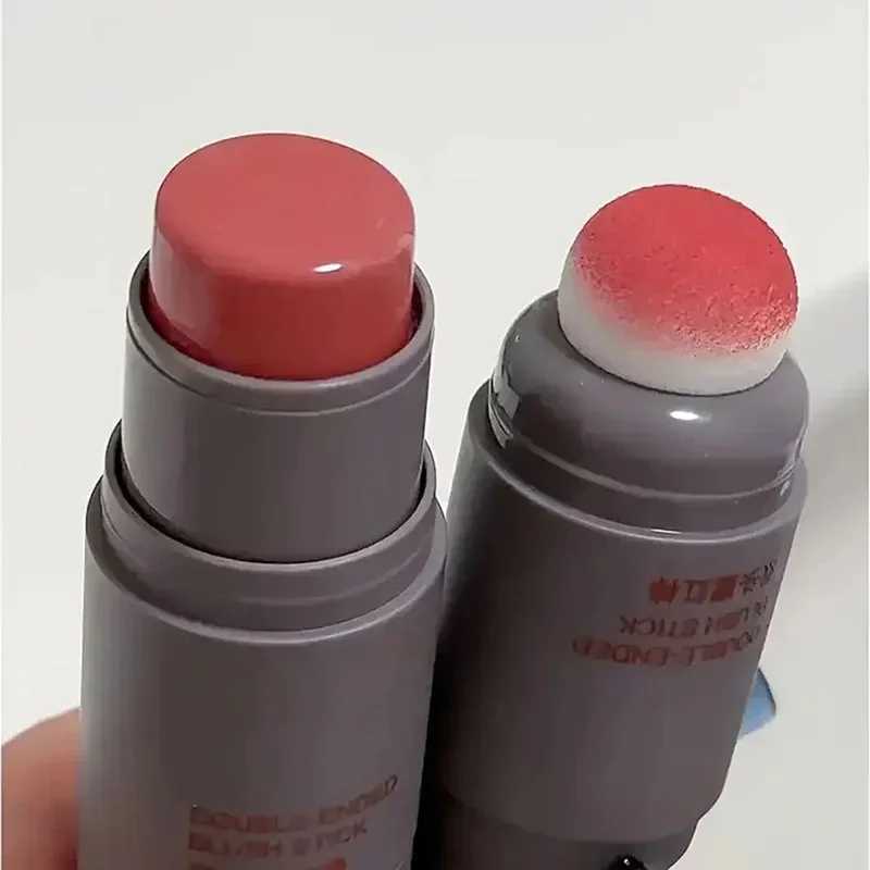B Stick Double ended Powder Ber Color Natural Long Lasting Matte Makeup Monochrome Creamy Rouge Sponge B Stick 2024XJ241225