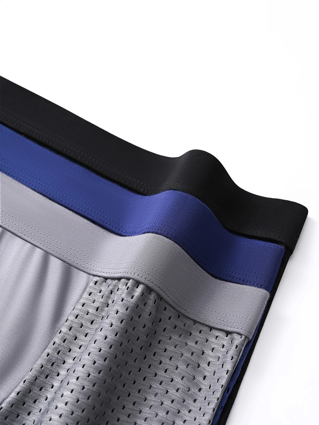 4piece mens underwear with breathable mesh comfortable soft and fashionable trend boxing sports pants S2XL w250327