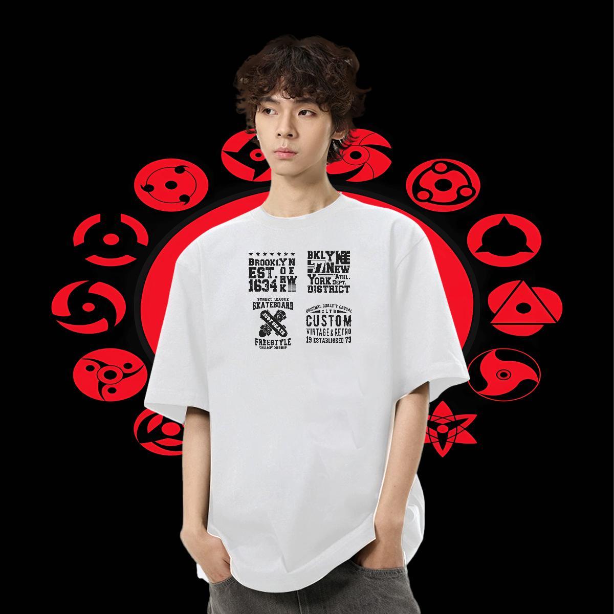 High Quality Tshirt for Man Woman Street Casual 230g Cotton DIY Logo Oversized Crew Neck Breathable letter T-Shirts New Arrival Clothings