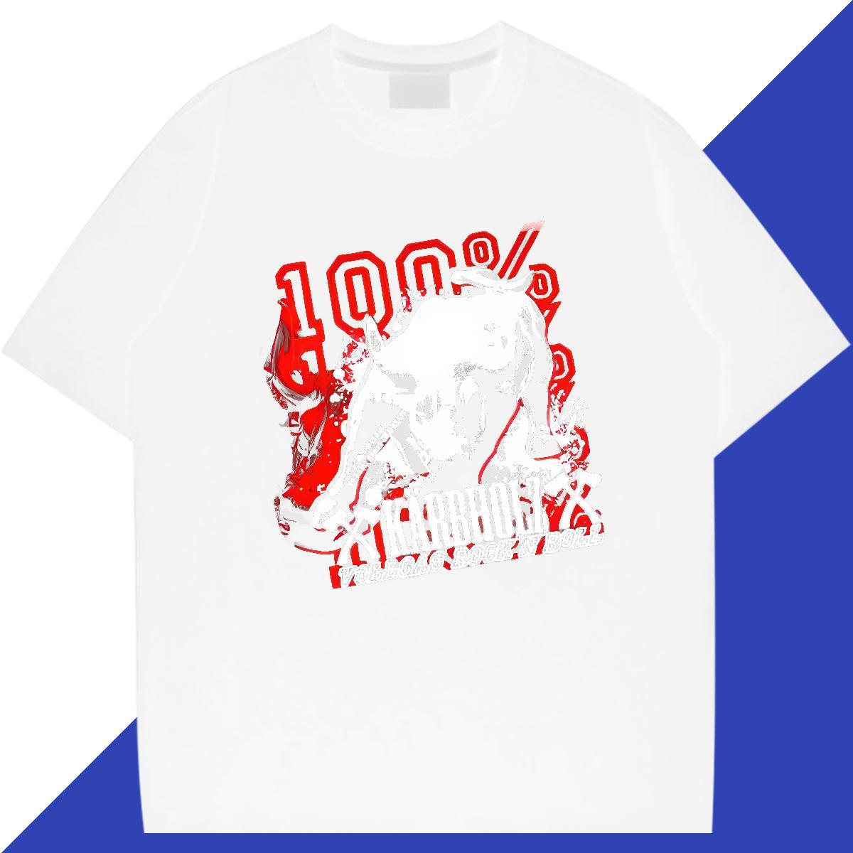 Stylist blood Men Tees 100% Cotton 230g Men T Shirts Black Oversized Outdoor Round Neck Short Sleeve Brand Polos