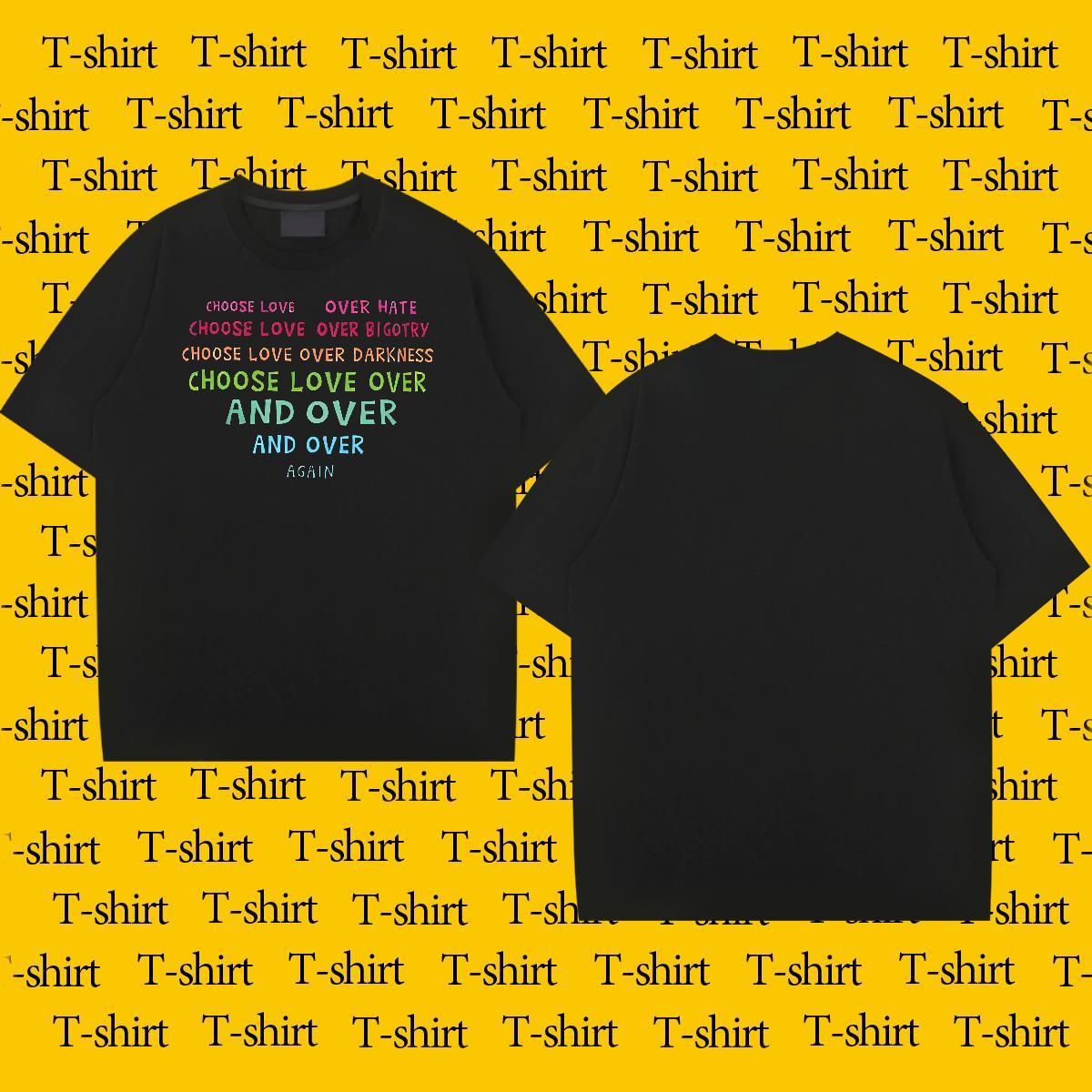 Cool Men Tshirts Daily Outfit 230g Cotton Custom Anime Breathable Crew Neck letter T-Shirts for Men Brand Tees Shirts