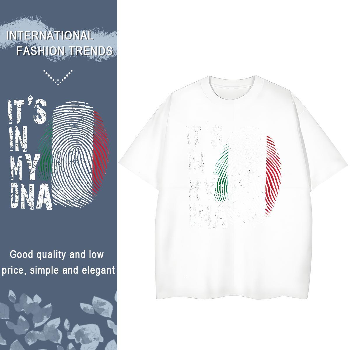 Free Shipping Women Tshirts 230g Pure Cotton letter Casual T Shirts Women Breathable Crew Neck Custom Printing Tops Shirt