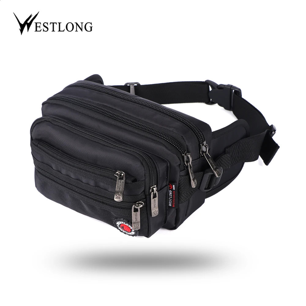 Waist Pack casual function mens waterproof Fanny womens with Bum bag mobile wallet unisex 98011 240821