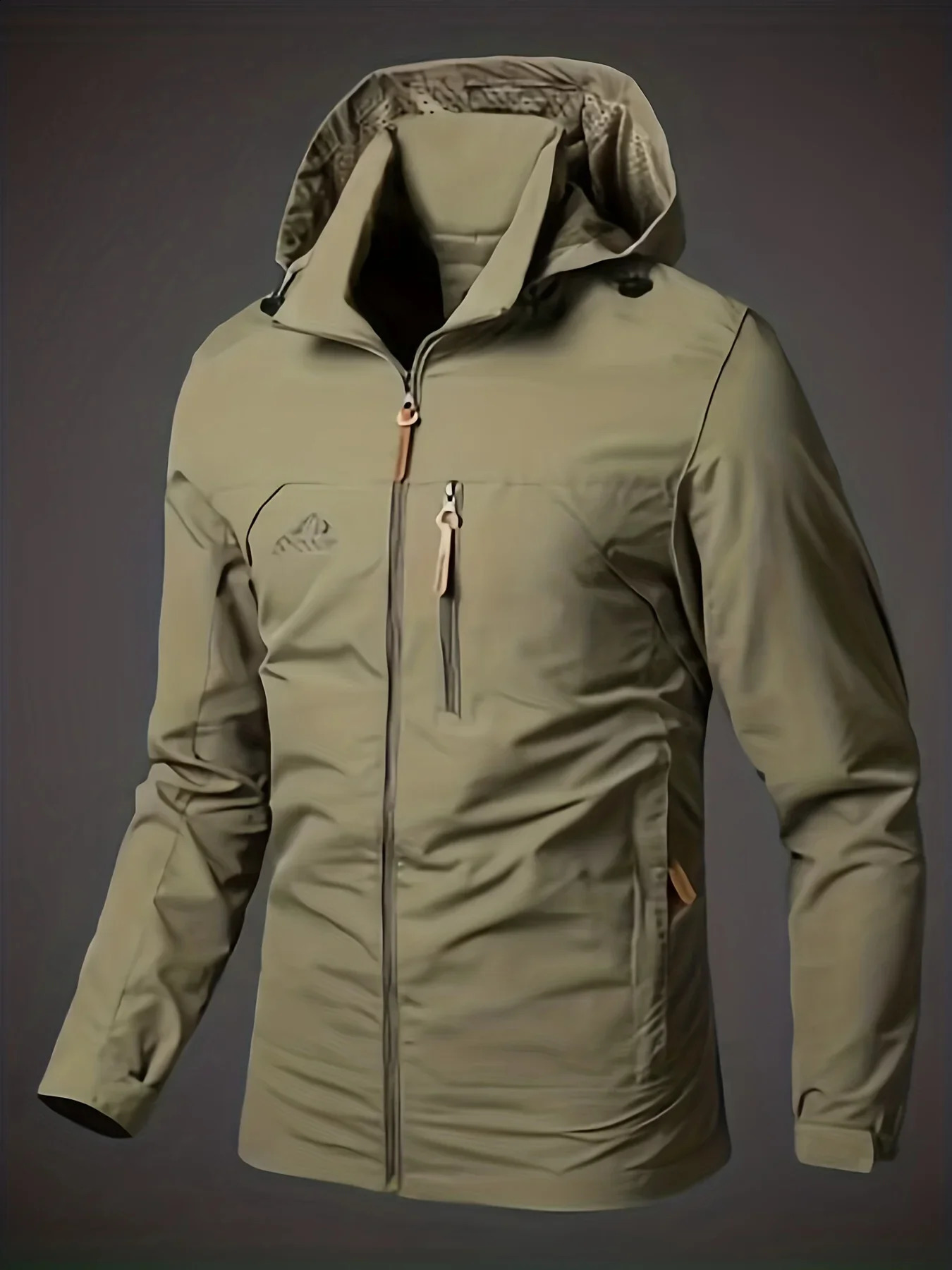 Waterproof mens windproof jacket Parkas winter sportswear lightweight with zipper 240822