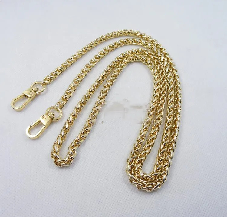 Wholesale Gold/Silver/Black Brass Parts Accessories Bag Chain Hardware Handbag Accessories Metal Chain Strap Shoulder Bag Strap 240821