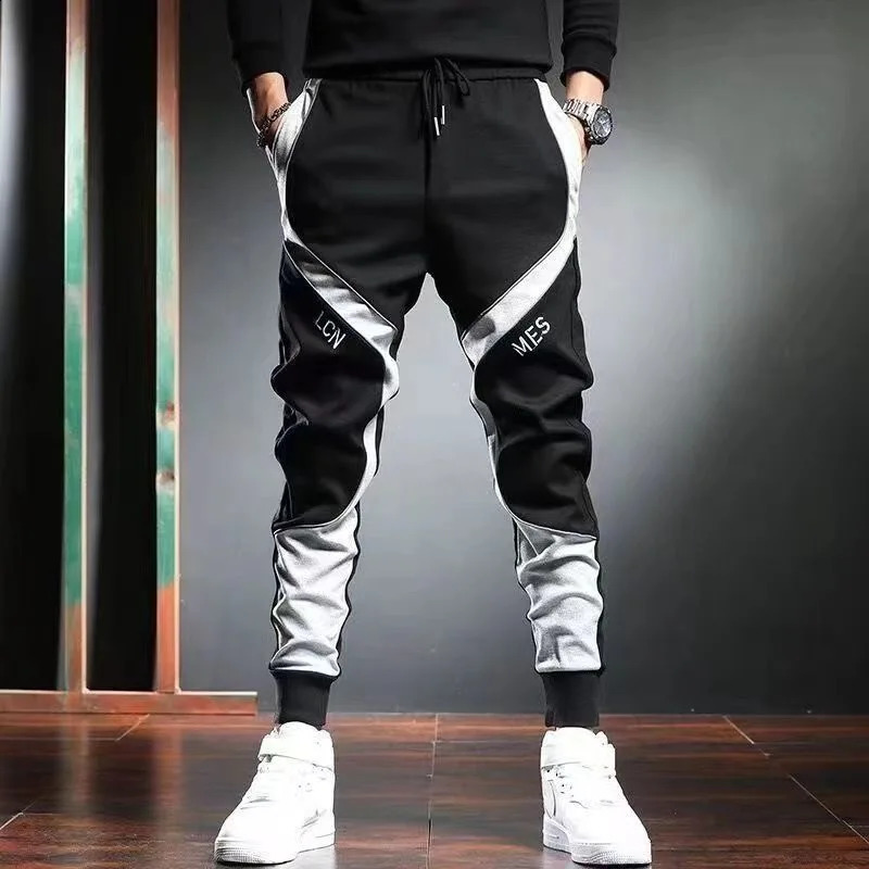 Spring and Autumn Mens Classic Fashion Trend Trousers Mens Casual Comfortable Large Size High-Quality Sweatpants 5XL 240822