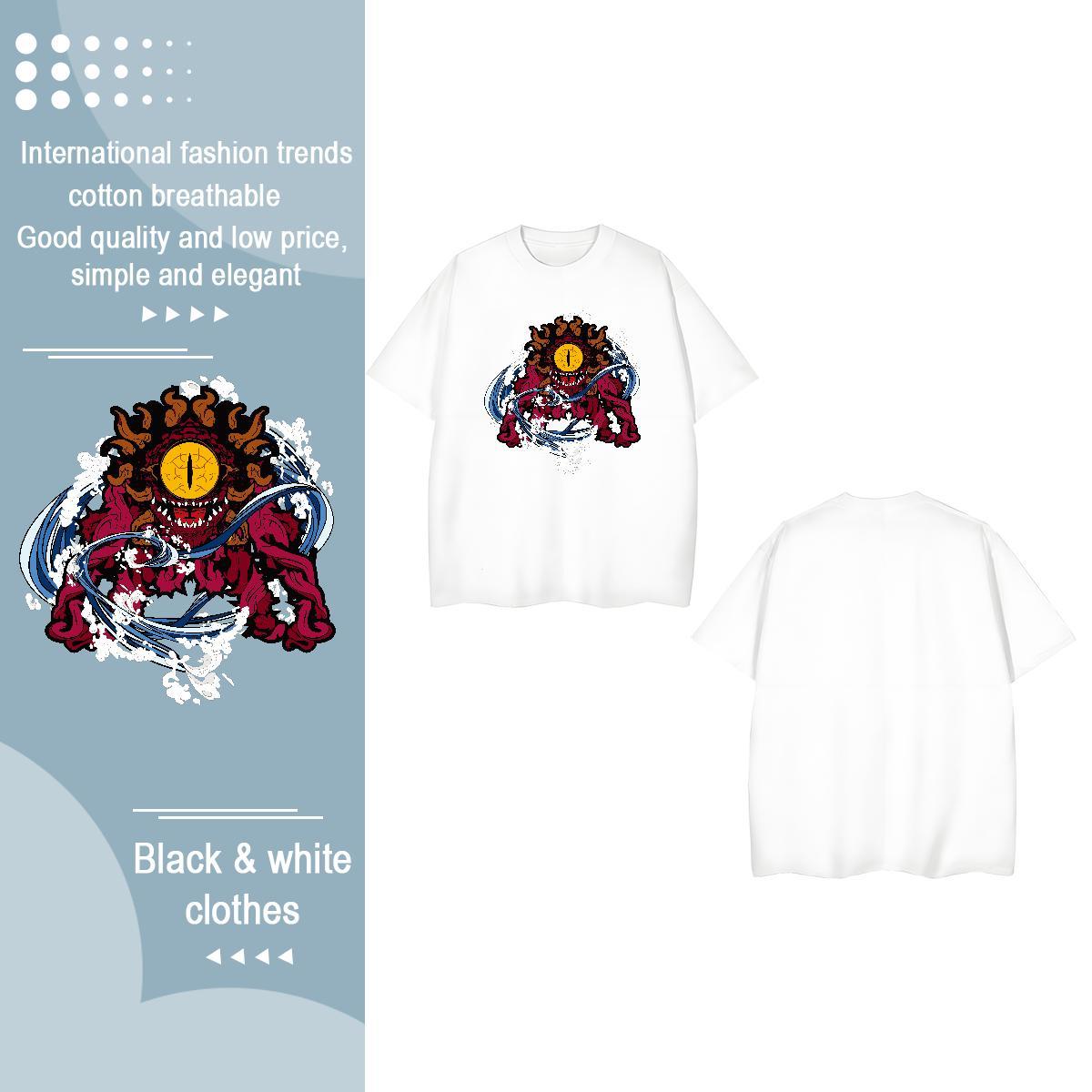 DIY T shirt Short sleeve Soft 230g Pure Cotton Womens Tshirts White Plus Size ET Casual Sport High quality Clothes