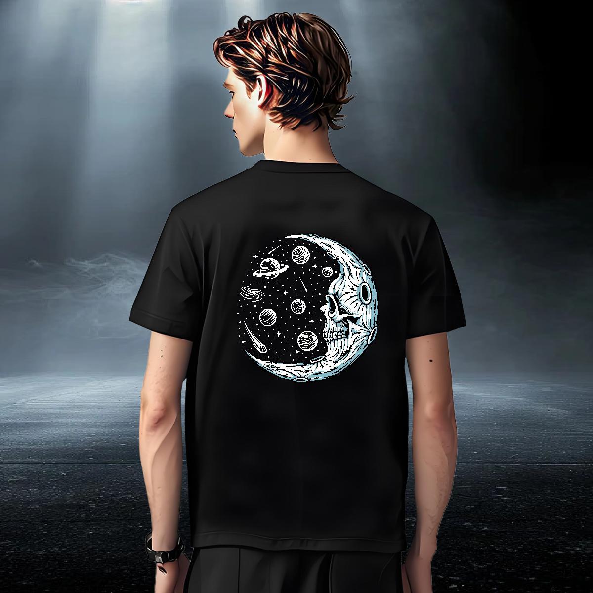 Designer Men Clothes T-Shirt Home Outdoor 230g 100% Cotton Custom Anime O-Neck Short Sleeve ET T shirt Fashion New Tee Shirt