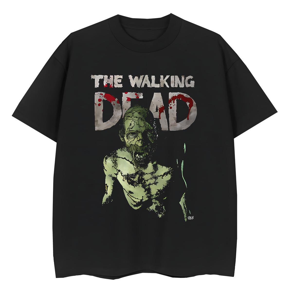 2024 Designer Tshirts 100% Cotton 230g Home Outdoor dead Short Sleeve Soft T-Shirts for Men Comfortable DIY Logo Oversized Tees Shirts