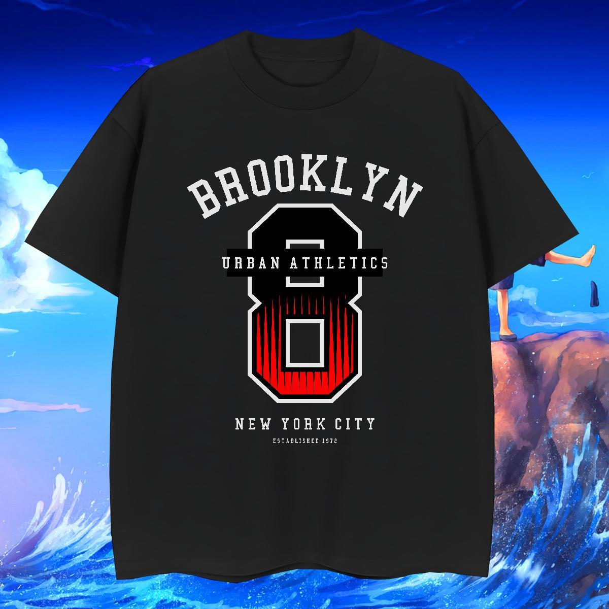 Loose Fit Couples T Shirts Beach 230g 100% Cotton Oversized Short Sleeve O-Neck number T-Shirts for Men DIY Customized Wear
