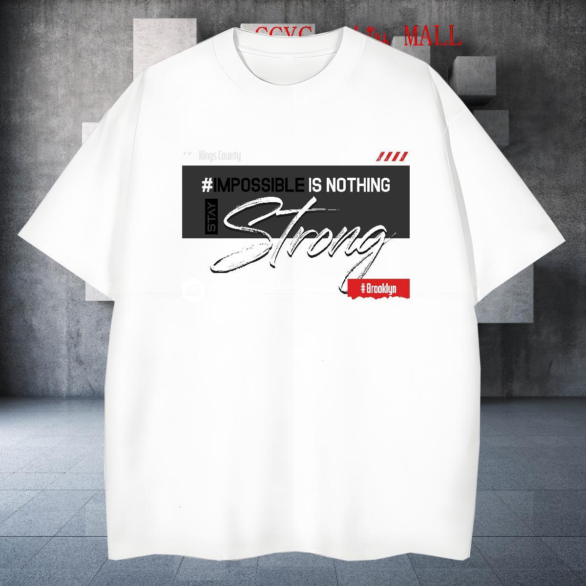 Soft Men Tshirts Sport 230g 100% Cotton Cartoon Printing L-4XL Breathable Short Sleeve strong Men T Shirts DIY Customized Top Tees