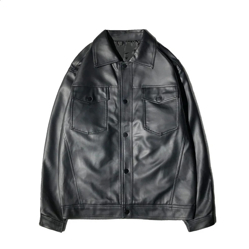 BOLUBAO Fashion Men Casual Leather Jackets Winter Jacket Street Style Male Inside Thick Coats Mens Leather Jacket 240822