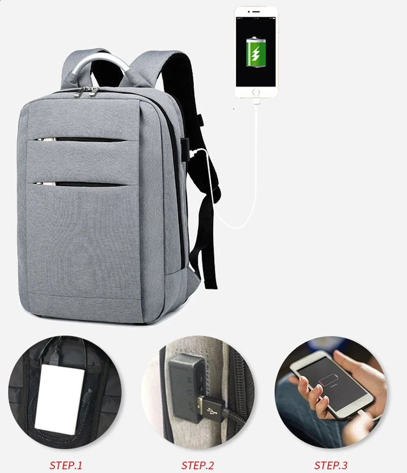 Folding business backpack with chair travel day bag mens casual backpack Mochila laptop backpack 240821