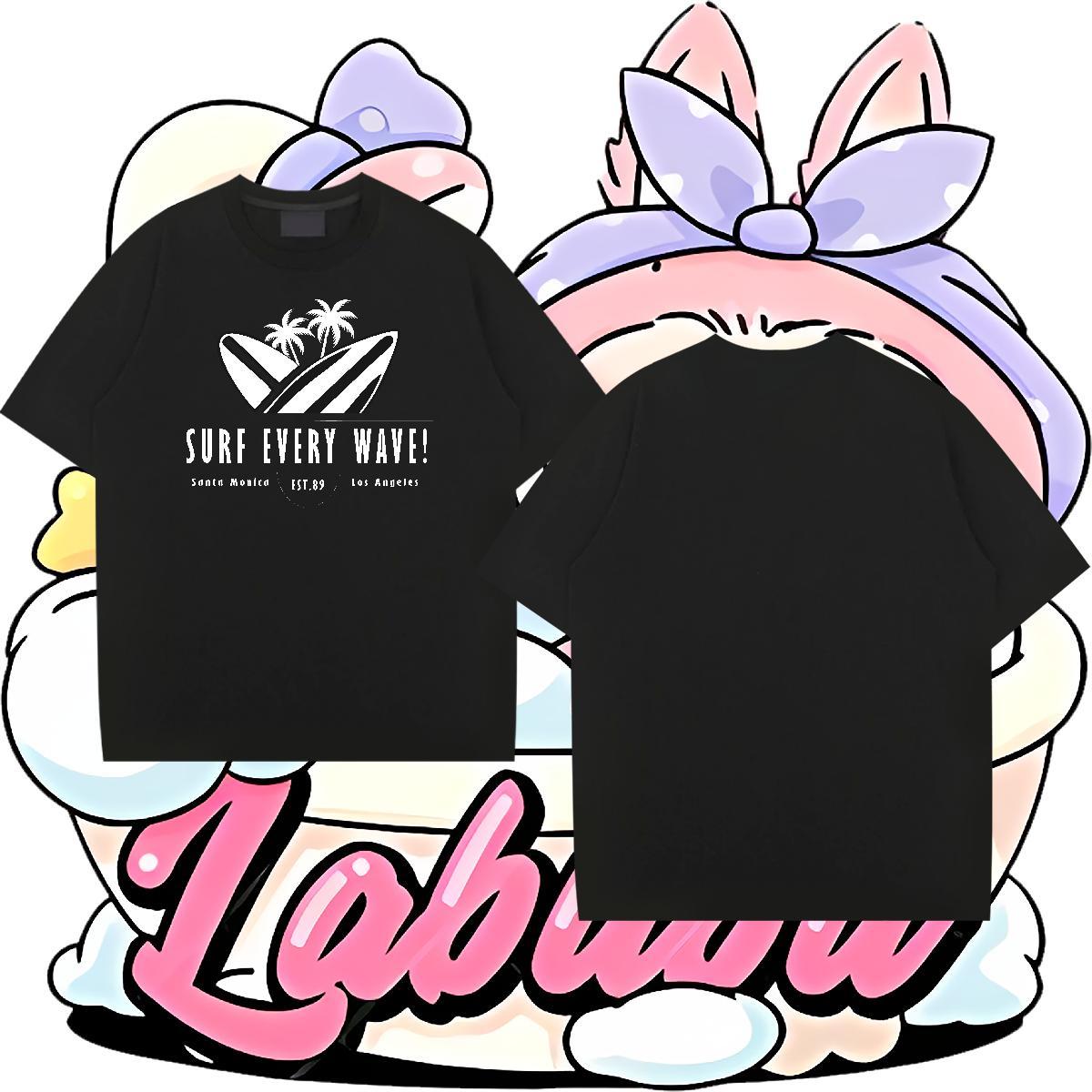 TOP Quality Men Tshirts Hip Hop 100% Cotton 230g Custom Printing Round Neck Short Sleeve sea T Shirt For Man 2024 DIY Polos