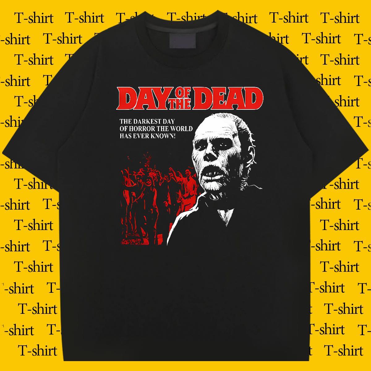 2024 DIY skull Couples T Shirts 230g Cotton T Shirts Men Custom Print Plus Size Beach Breathable Soft Classic Top Tees