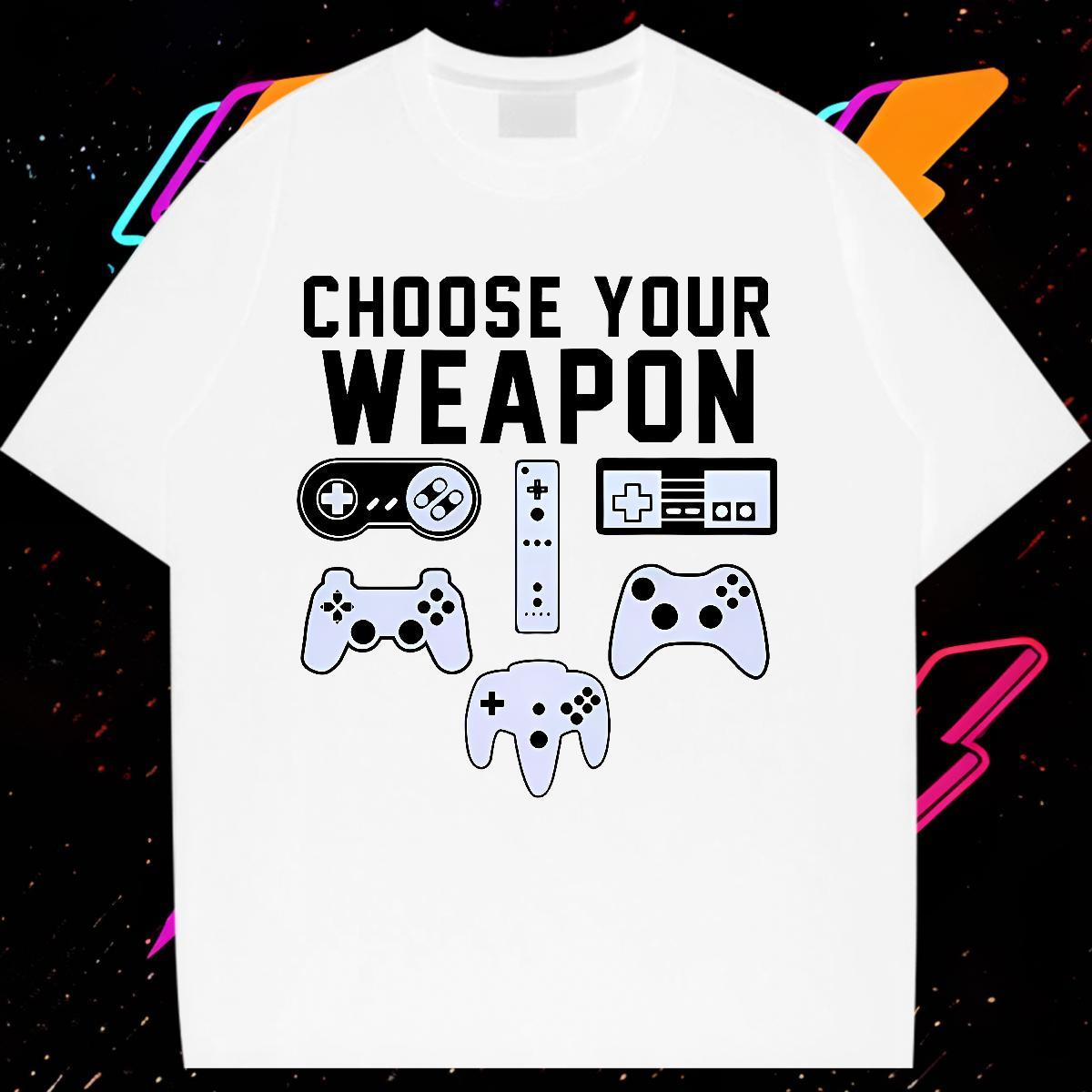 Soft Woman Tshirt 230g Pure Cotton amusement game Street Wear T-Shirts Breathable Short Sleeve Cartoon Print Top Shirts