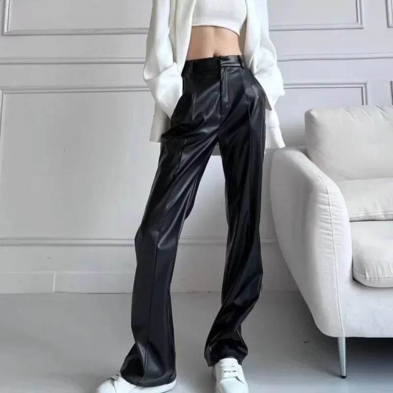 In Woman Trousers Autumn Winter Pants for Women Slacks Casual One Size Elastic Xxl G Harajuku Y2k Streetwear High Quality 240821