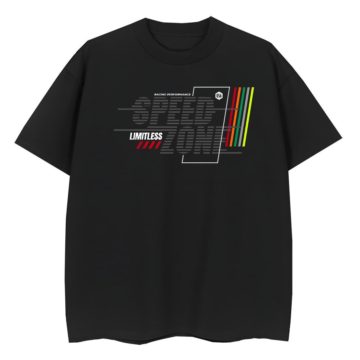 Free Shipping Unisex Tshirts 100% Cotton 230g letter Outdoor T shirt Crew Neck Custom Printed Top Shirts