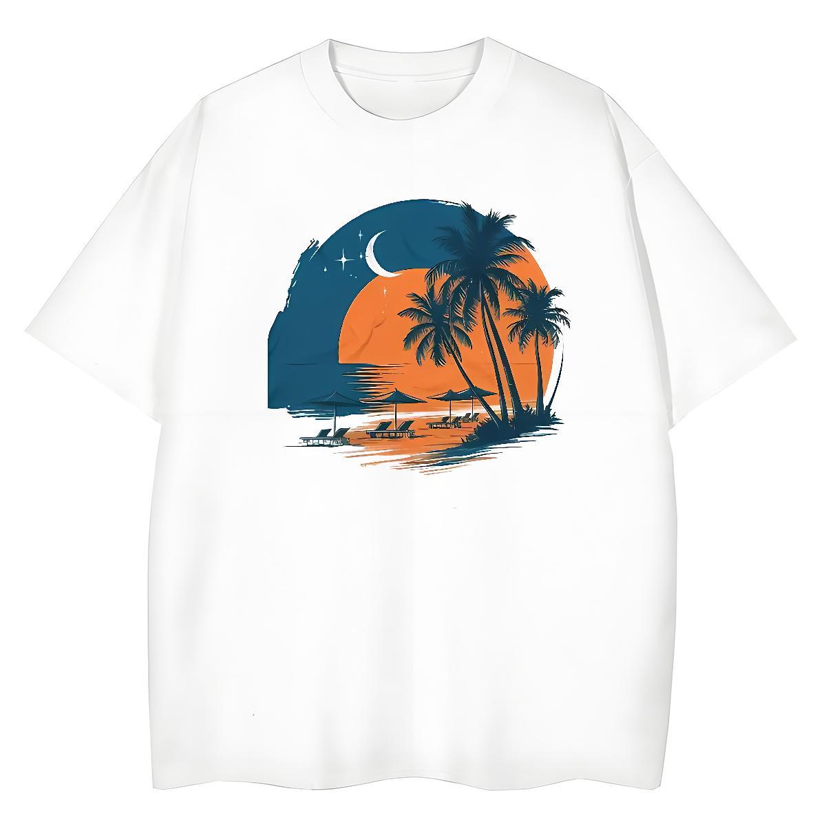 Custom T-Shirts for Women Breathable Crew Neck 230g Pure Cotton Lady T shirt Customized Print tree Home Outdoor Unisex Top Tees