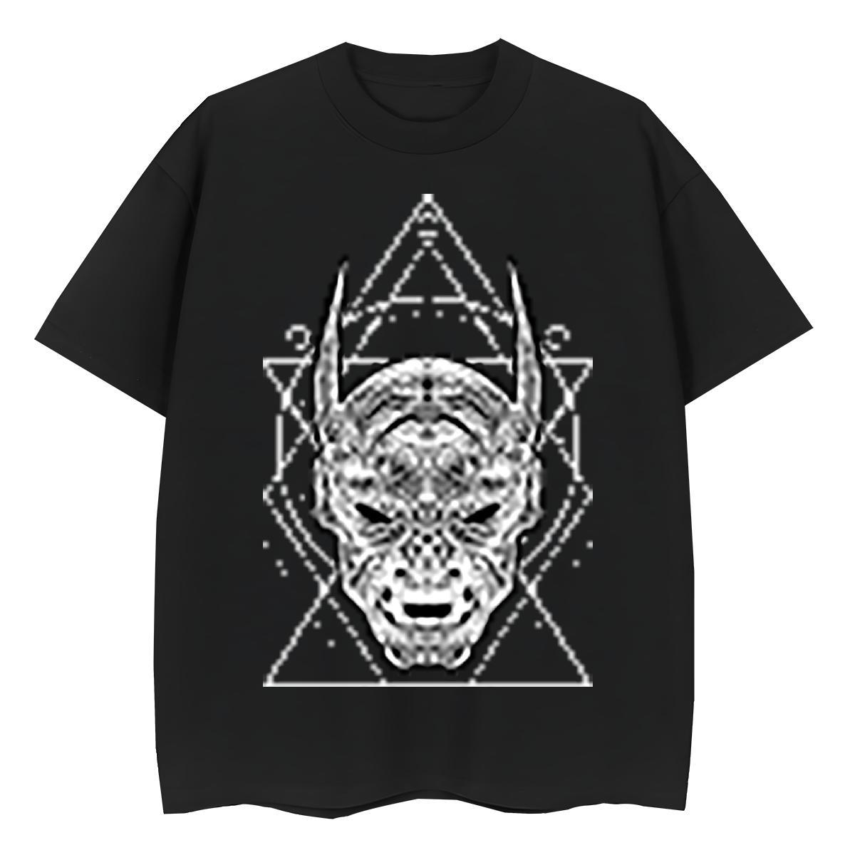 Comfortable Couples T Shirts 100% Cotton 230g painting Casual Sport T-Shirts Breathable Anime Oversized Tees Shirts