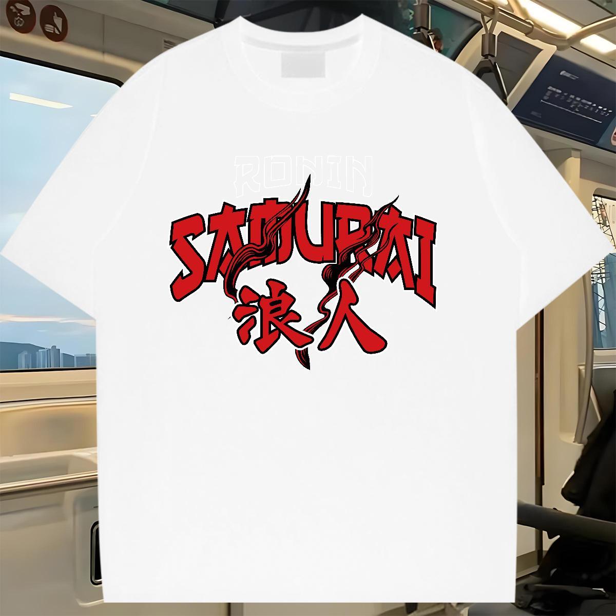 High quality Womens Tshirts 230g Pure Cotton letter Casual Sport Womens T Shirts O Neck Short Sleeves Anime Print Clothes Shirt