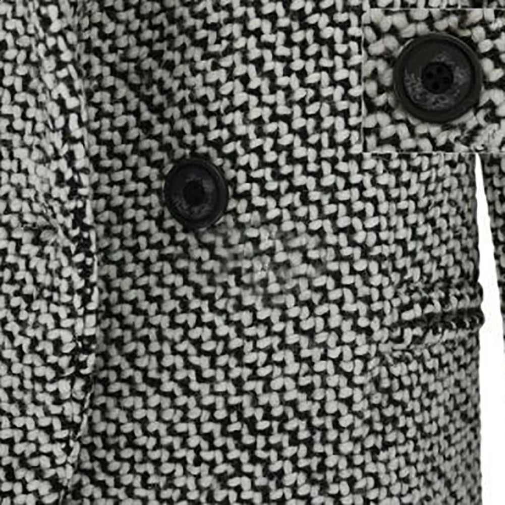 Autumn Winter Women Coat Slim Fits Cardigan Warm Thicken Woolen Midi Coat warm woolen coat women long coat winter 240822