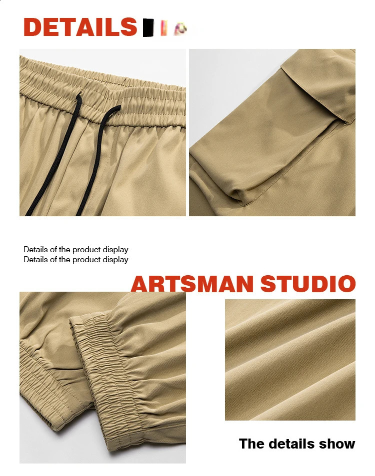 Mens Cargo Pants Summer Spring Work Wear In Large Size 5XL Casual Climbing Joggers Sweatpants Hombre Autumn Trousers 240822