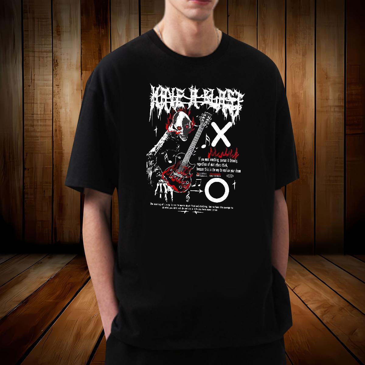 Unisex angry T shirt Outdoor Men Clothes T-Shirt 100% Cotton 230g Custom Round Neck Short Sleeve Custom Print Oversized Tops Shirt