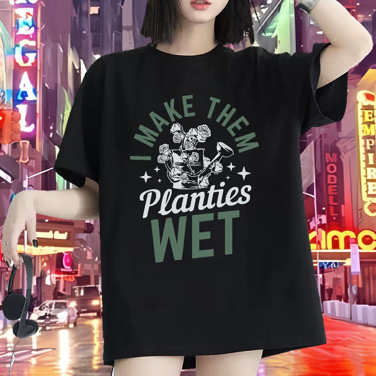 Unisex Lady T shirt 230g 100% Cotton monogram Daily Wear Womens T Shirts Short sleeve Soft Custom Print Plus Size Polos
