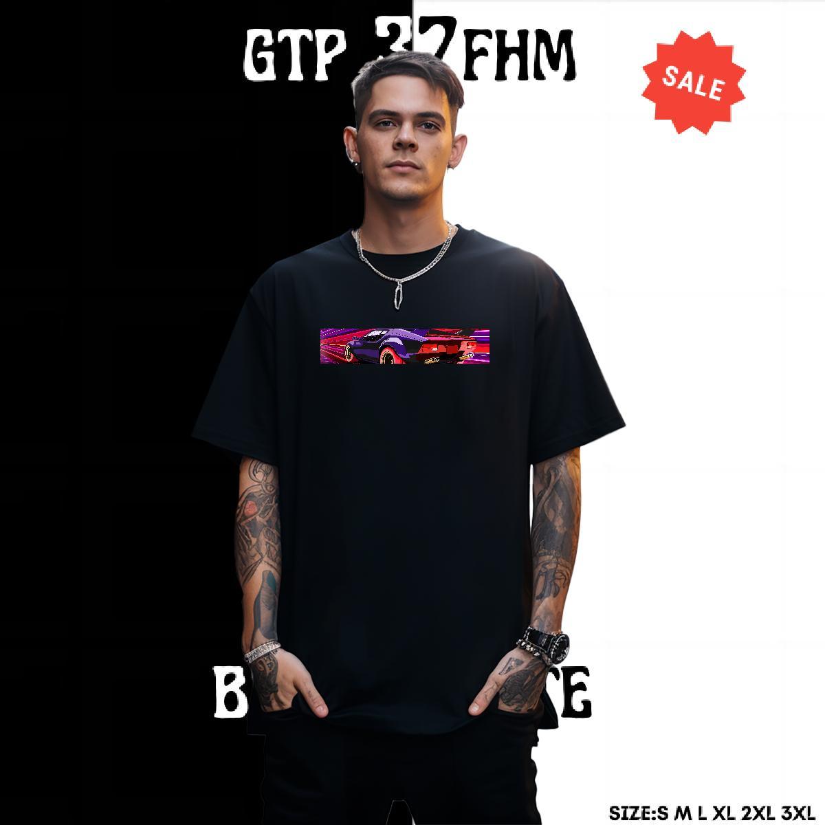 Popular Men Tshirts Casual Beach 100% Cotton 230g Custom Print Oversized Crew Neck Breathable car T Shirts Men 2024 New Tops