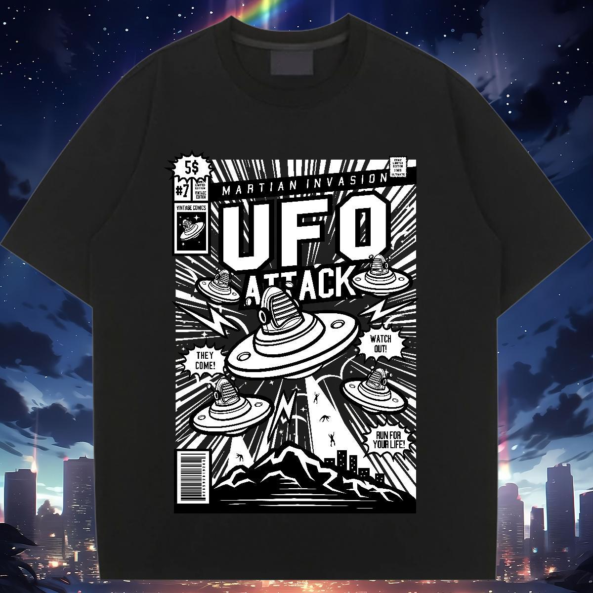 Fashion Casual T Shirts Women O-Neck Short Sleeve 230g Pure Cotton Tshirt for Man Woman Customized ET Sport Loose Wear
