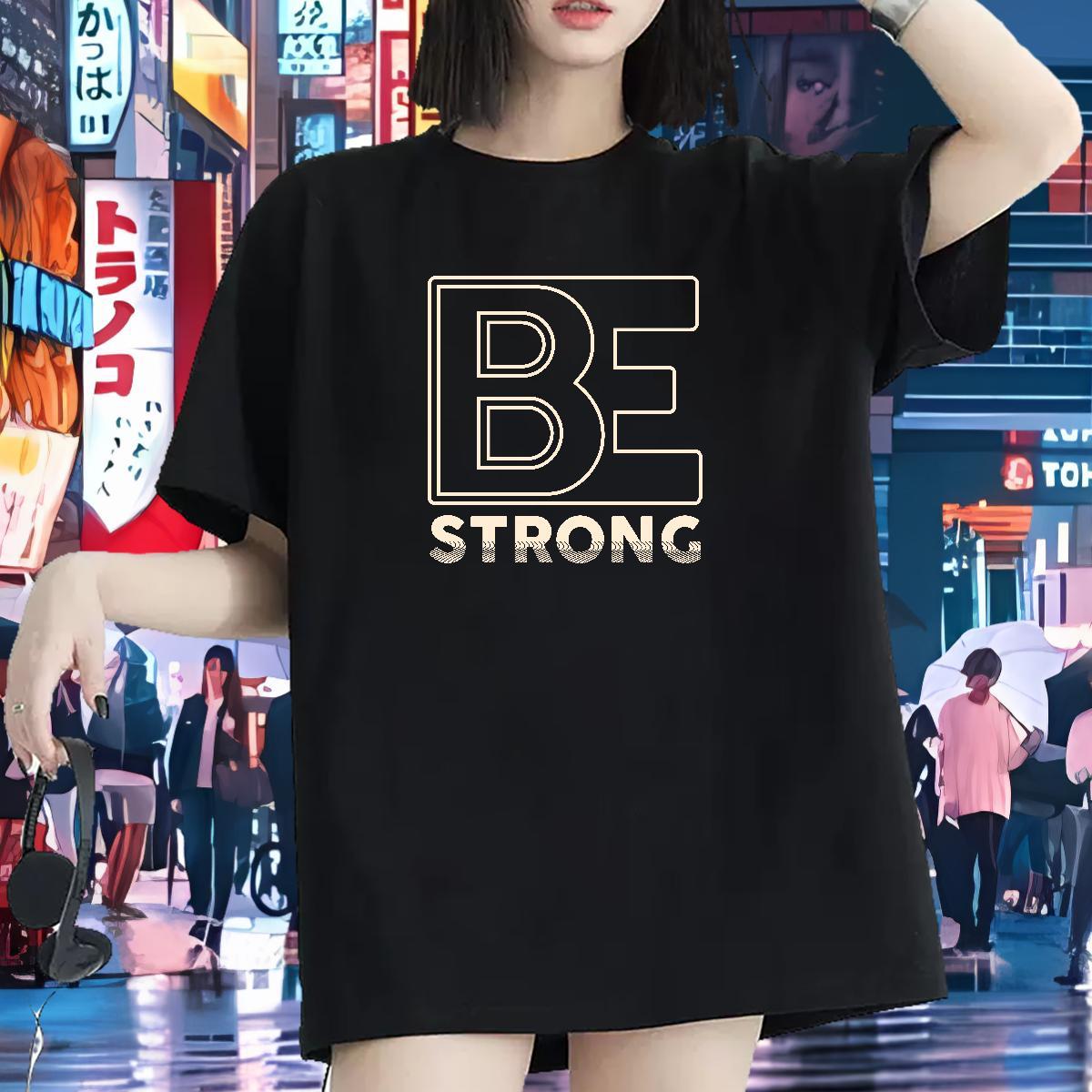 Unisex Women Tshirts 230g 100% Cotton letter Spring Summer T Shirt For Woman Breathable Crew Neck Floral Print Polos