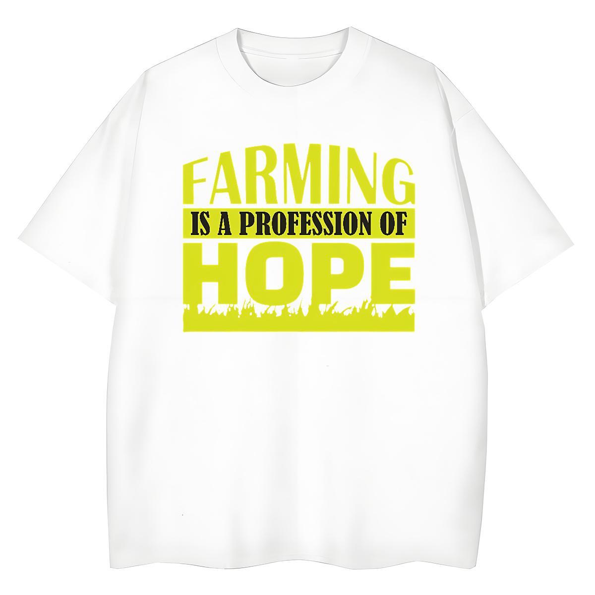 5A Unisex Tshirts 230g 100% Cotton letter High Street Hip Hop T-Shirts Round Neck Short Sleeve Anime Print Tees Shirts