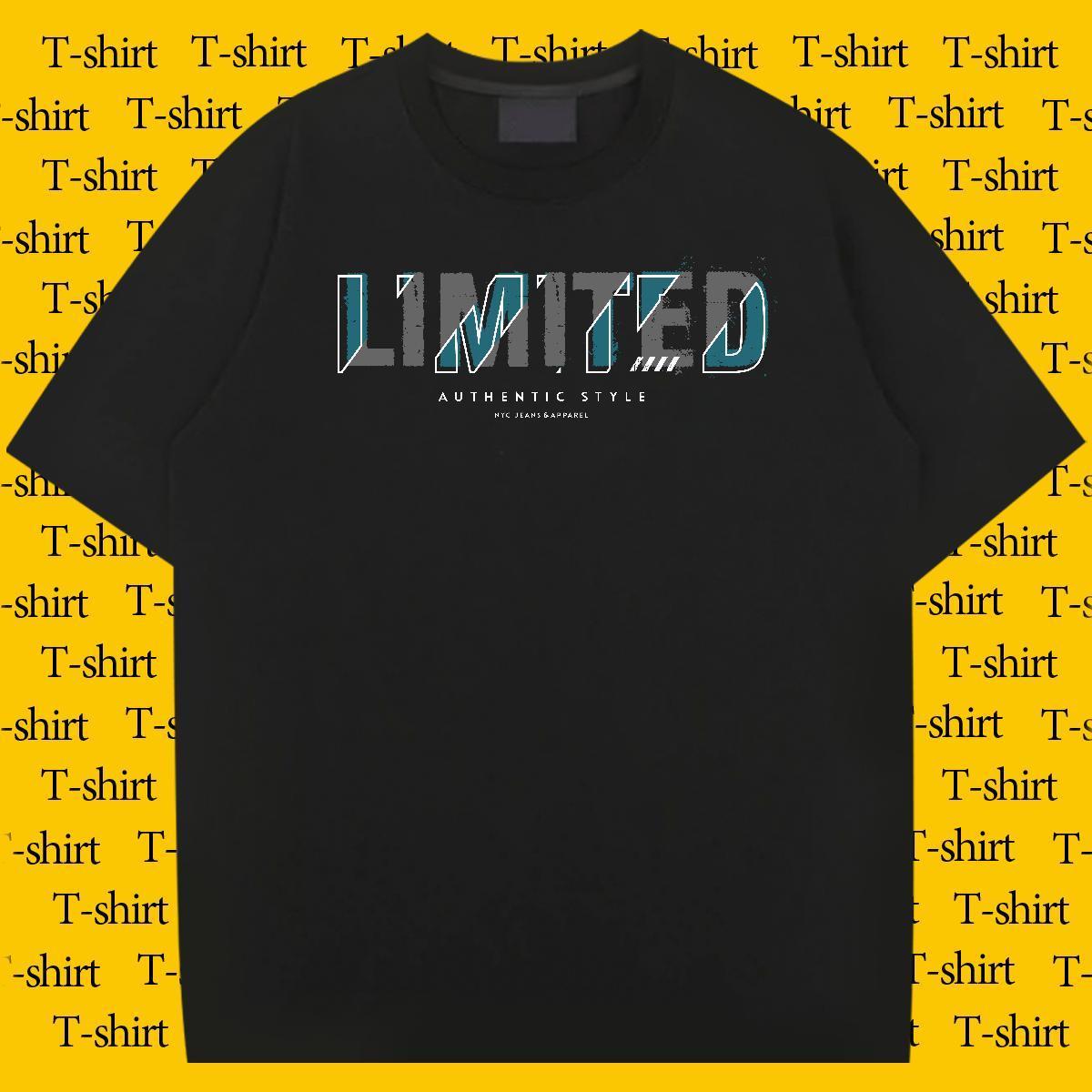 Stylist Casual Beach Men Tshirts limited Breathable Soft 230g Pure Cotton T shirt Loose Fit Custom Printed Tees Shirts