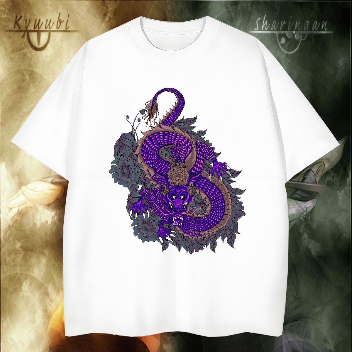 Free Shipping dragon T-Shirts for Men Beach Men Tshirts 230g 100% Cotton New Short Sleeve Soft Custom Big Size Polos