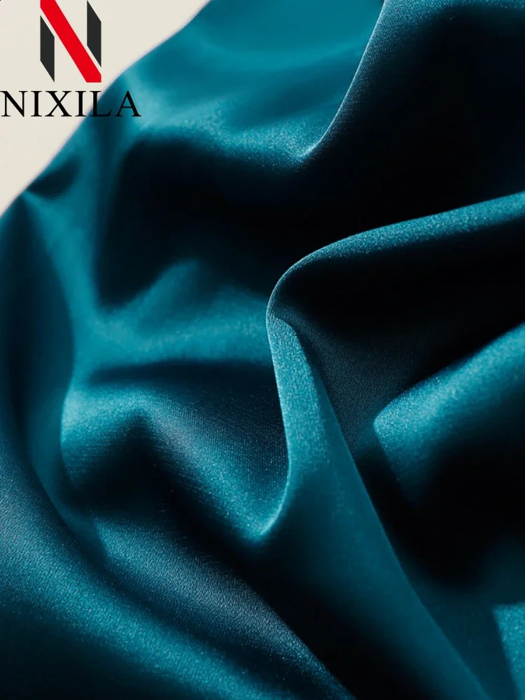 in Summer Satin Womens Pants Elegant Fashion Streetwear Women Loose Classic High Waist Female Clothing Cargo Pants Women 240822