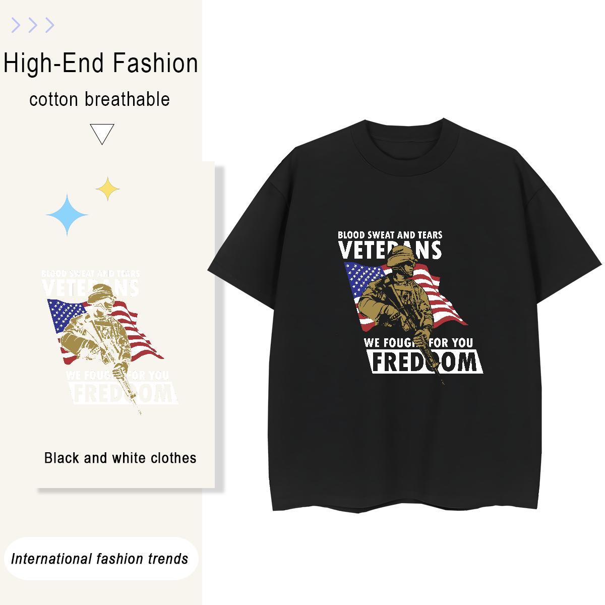 Female Tshirt for Man Woman 230g Cotton painting Casual Sport T Shirt For Woman Crew Neck Breathable Anime Print Top Tees