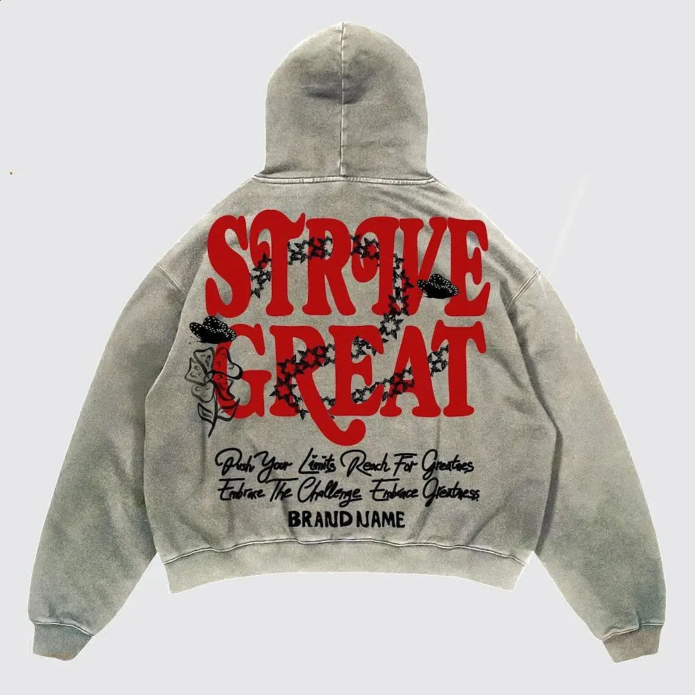 Harajuku Hero Letter Print Hoodies Women Graphic Y2k Tops American Oversized Hoodie Couples Streetwear Goth Women Clothes 240822