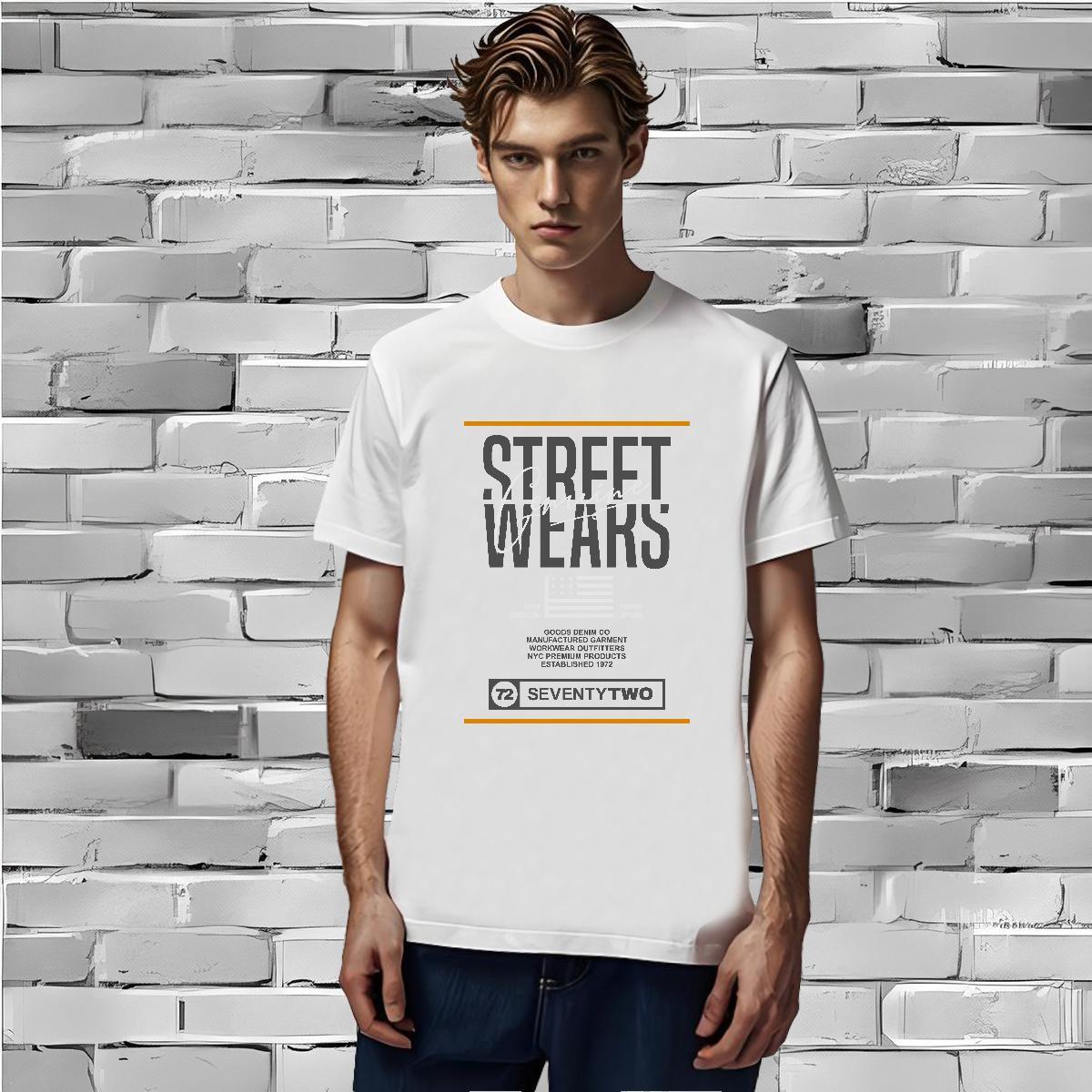 Wholesale letter T Shirt For Man Home Outdoor Mens Tshirts 230g 100% Cotton Fashion New Short Sleeve O-Neck DIY Printed Clothes