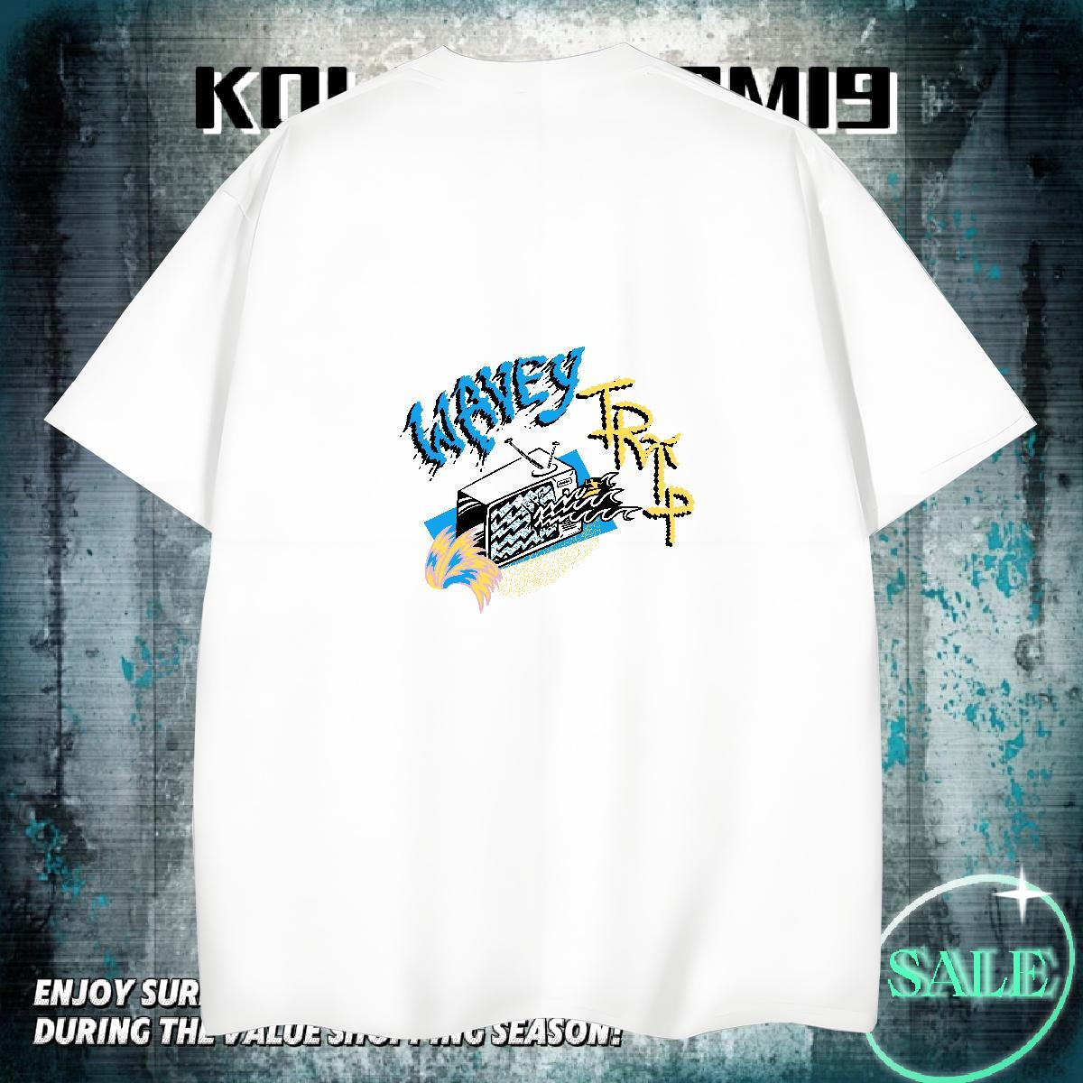 TOP Quality Tshirts Sport 100% Cotton 230g Customized Short Sleeve Soft beach T shirt Wholesale Wear
