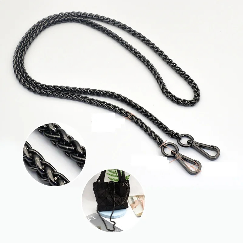 316L stainless steel solid metal keel chain bag chain bandage accessory handle IP plated gold and silver black Kpop DIY 240821