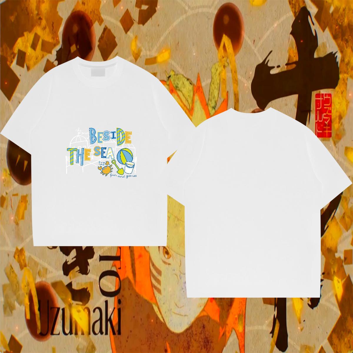 Loose Men Tops Tees Daily Wear 230g 100% Cotton Asian Size Crew Neck Breathable letter T-Shirts for Men Fashion Casual Tshirts