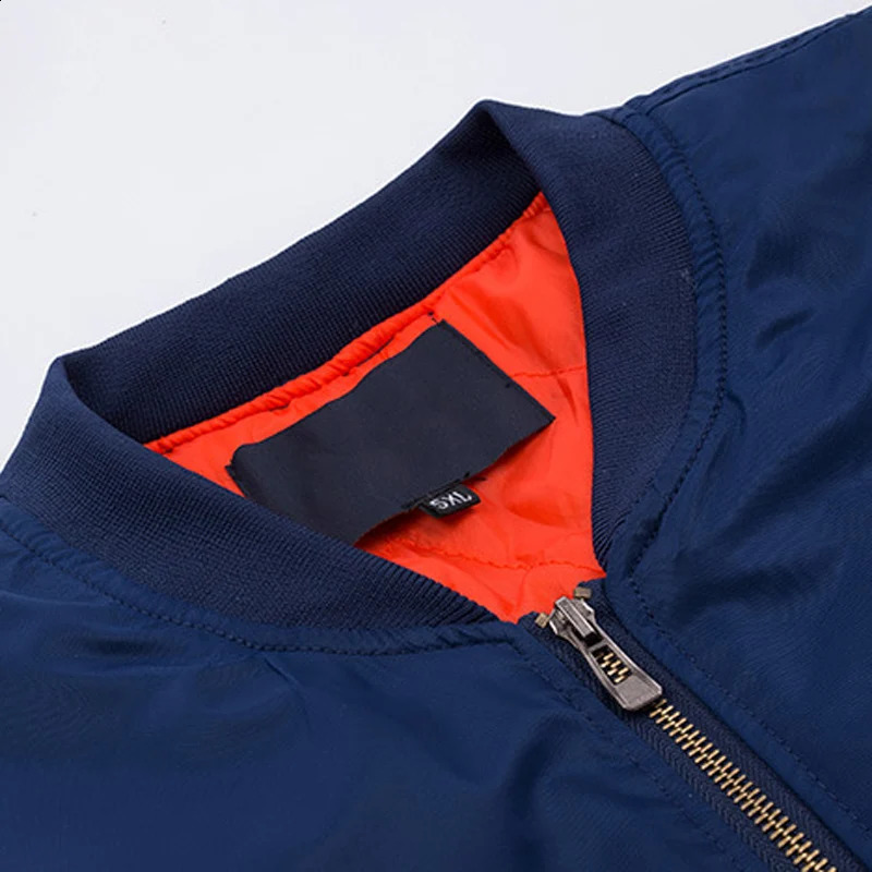 Large mens jacket autumn winter apron Parka thick zipper fashionable warm coat waterproof Plus size 240822