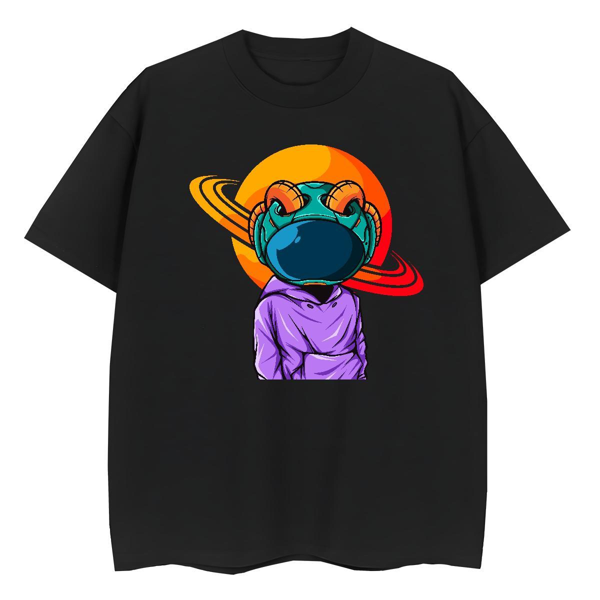 Designer Nice Unisex Tshirts 230g Cotton universe Summer Casual T Shirt For Woman Short Sleeve O-Neck DIY Logo Tops