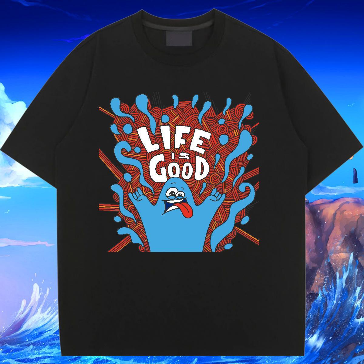 Stylist T Shirt For Woman Crew Neck Breathable 100% Cotton 230g Tshirt for Man Woman Cartoon Anime ET Daily Outfit Designer Clothes
