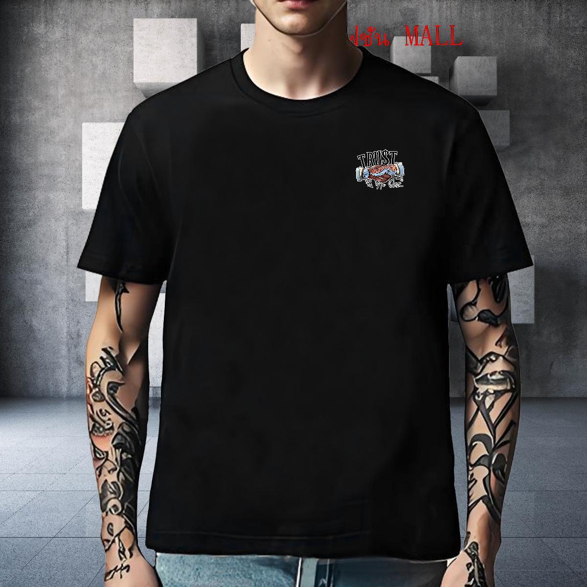 Popular Men Tees High Street Hip Hop 230g 100% Cotton Custom Anime O-Neck Short Sleeve snake Men T Shirts 2024 New Tshirts